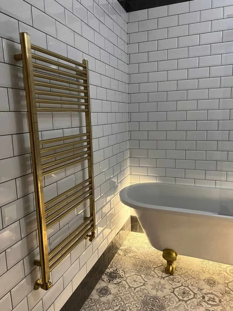 Bathroom-Towel-Radiator-Gold